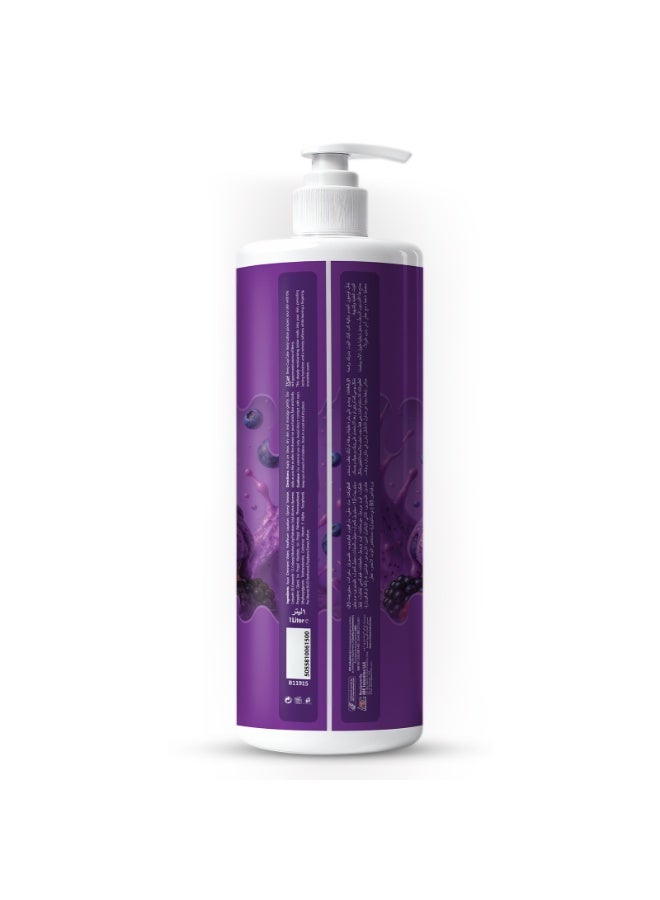 VCare V Care Delight Berry Cupcake Body Lotion 1L -Deep Moisturizing, Non-Greasy & Fast Absorbing, Gourmand Fragrance - Image 2